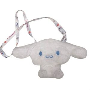 Sanrio Cinnamoroll Plush Character Crossbody Purse